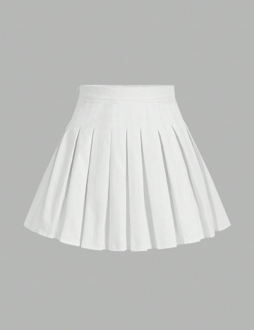 Fustă mini Shein, alb