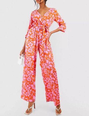 Salopetă lungă Boohoo, mix culori