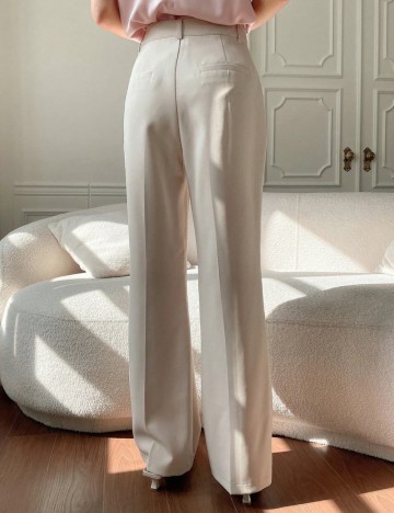 Pantaloni Shein, crem