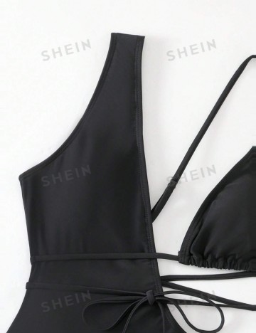Costum de baie întreg Shein, negru