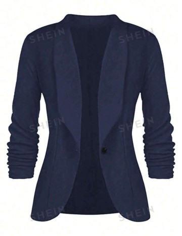 Sacou Shein Curve+, bleumarin