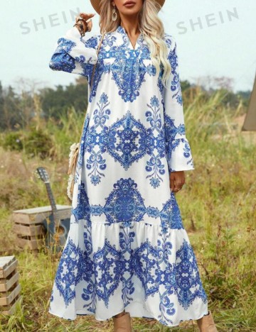 Rochie midi Shein, alb