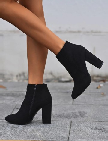 Botine Shein, negru