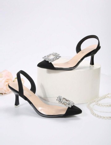 Pantofi cu toc Shein, mix culori