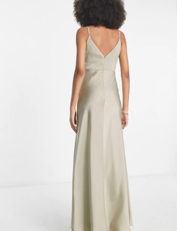 Rochie midi ASOS, verde