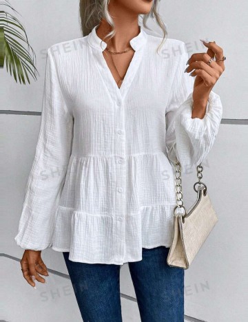 Cămașă Shein, alb