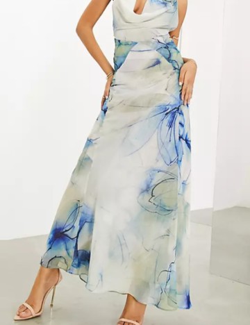 Rochie maxi ASOS, mix culori
