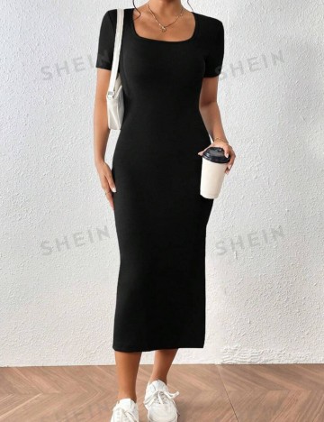 Rochie midi Shein, negru