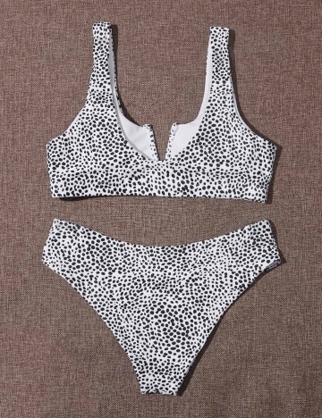Costum de baie Shein, mix culori