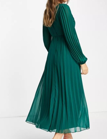 Rochie midi ASOS, verde