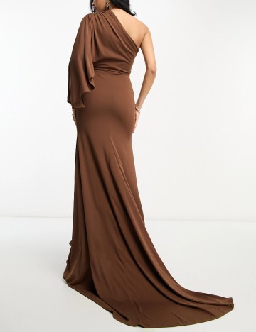 Rochie de ocazie ASOS, maro