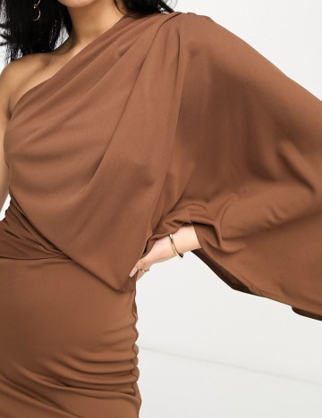 Rochie de ocazie ASOS, maro
