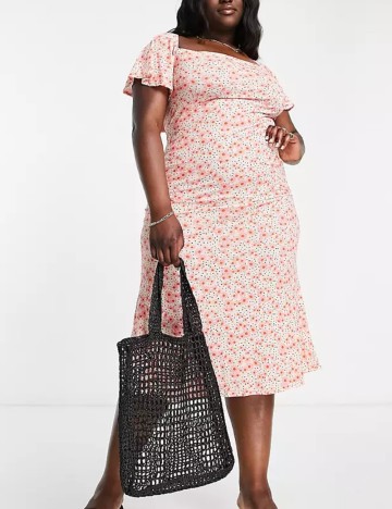 Rochie maxi ASOS, mix culori