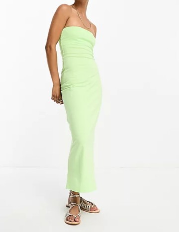 Rochie maxi ASOS, verde