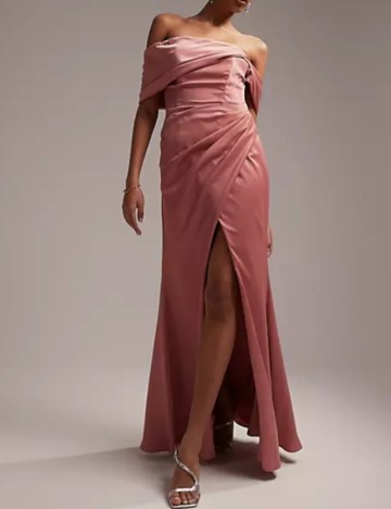 Rochie de ocazie ASOS, roz