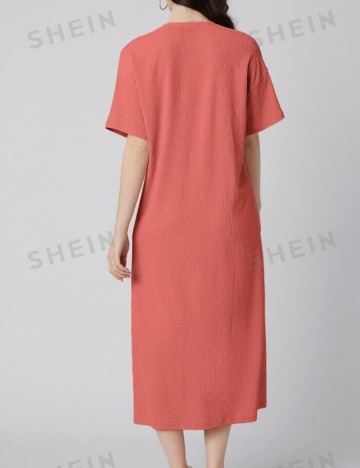 Rochie midi Shein, roz
