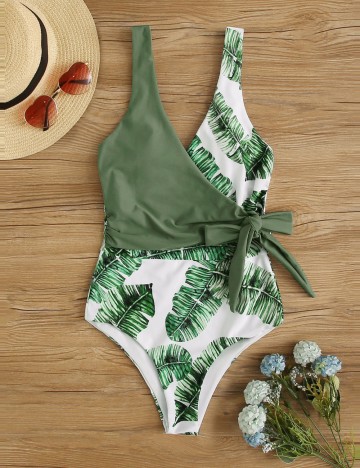 Costum de baie întreg Shein, mix culori