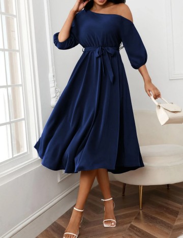 Rochie maxi Shein, bleumarin