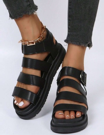 Sandale Shein, negru