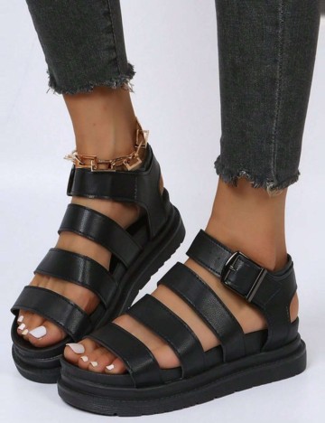 Sandale Shein, negru