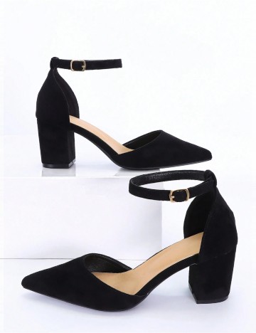 Pantofi cu toc Shein, negru