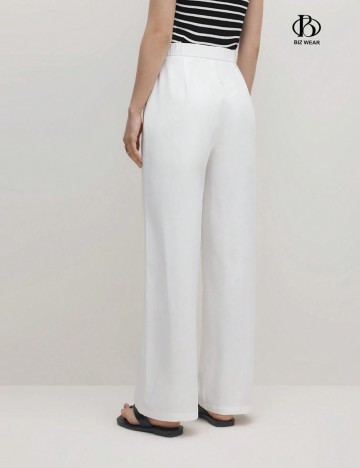 Pantaloni Shein, alb