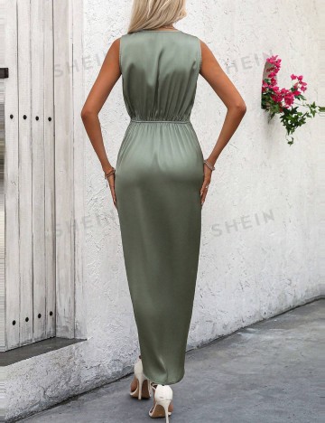 Rochie maxi Shein, verde