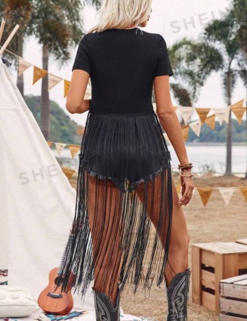 Top Shein, negru