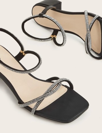 Sandale Cu Toc Shein, negru