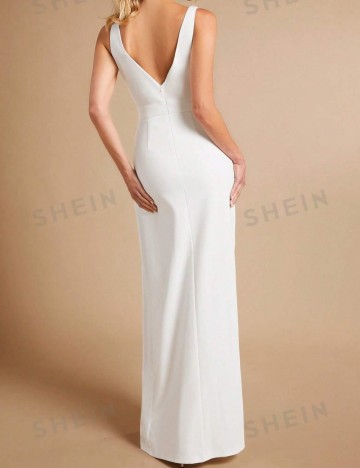 Rochie de mireasă Shein, alb