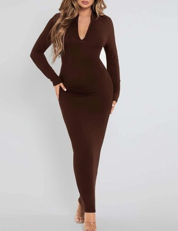 Rochie maxi Shein, maro