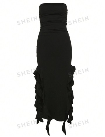 Rochie midi Shein, negru