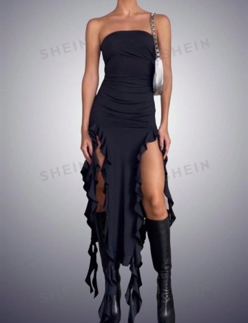 Rochie midi Shein, negru