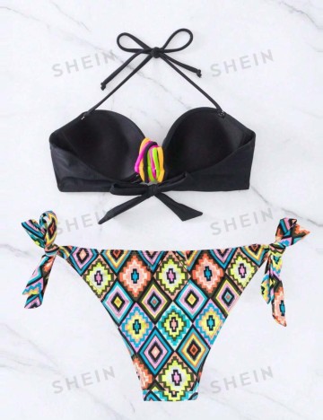 Costum de baie Shein, negru