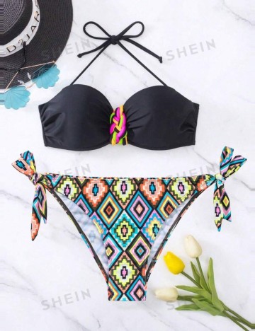 Costum de baie Shein, negru