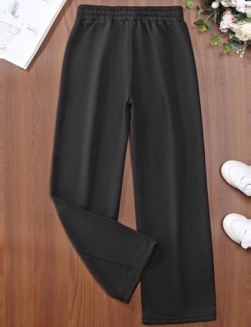 Pantaloni de trening Shein, negru