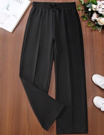 Pantaloni de trening Shein, negru