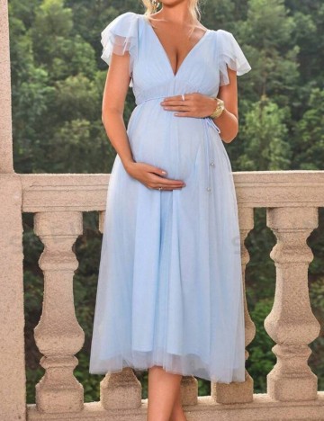 Rochie midi Shein, albastru