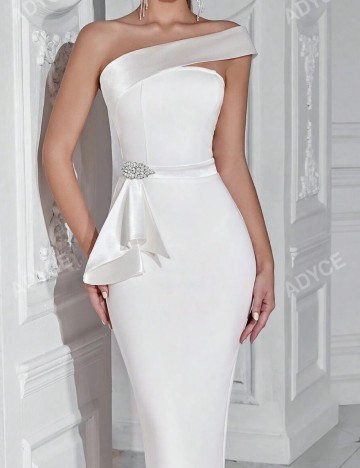 Rochie midi Shein, alb