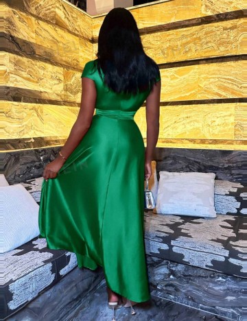 Rochie midi Shein, verde