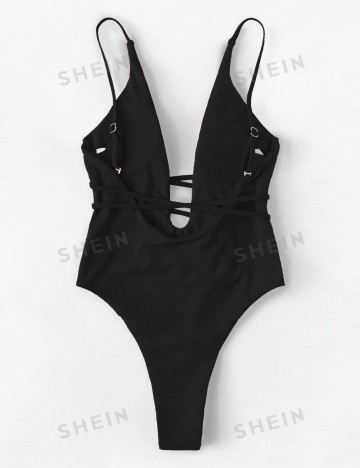 Costum de baie întreg Shein, negru