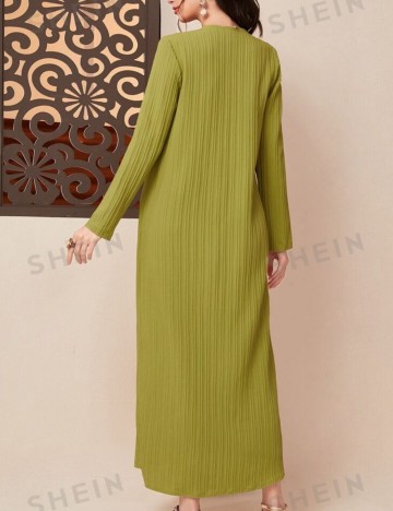 Set Rochie și Cardigan Shein, verde