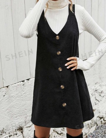 Sarafan Shein, negru