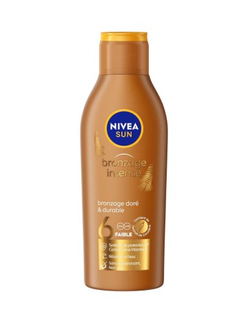 Lapte de corp bronzant Nivea, galben