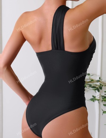 Costum de baie întreg Shein, negru