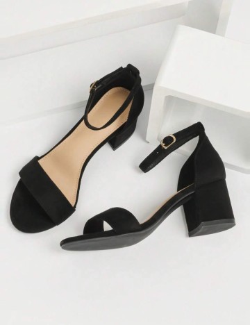 Sandale Cu Toc Shein, negru
