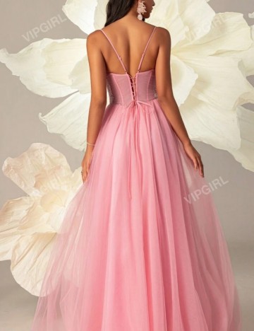 Rochie maxi Shein, roz