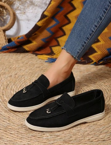 Mocasini Shein, negru