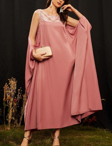 Rochie maxi Shein, roz