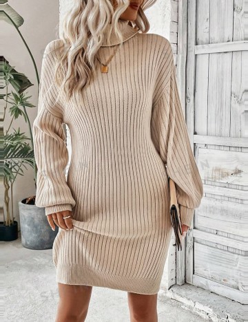 Rochie mini Shein, crem